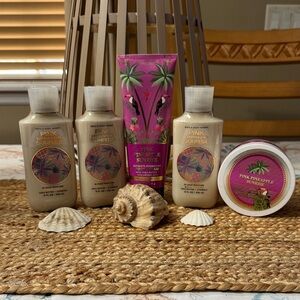 Bath & Body Works Pink Pineapple Sunrise Set